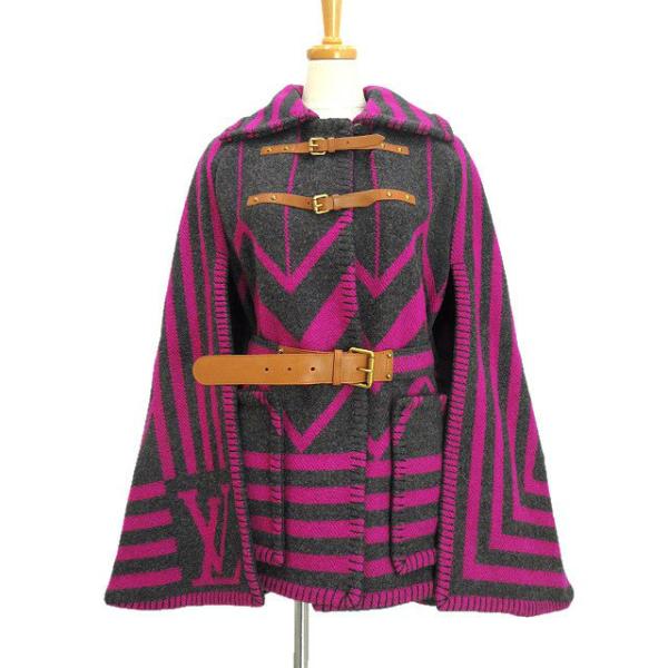 みみ LOUIS VUITTON ケープコート 半袖ニット LOUIS VUITTON 半袖ニット みみ LOUIS VUITTON ケープコート 半袖
