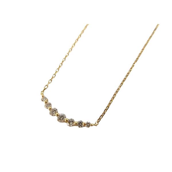 アガット　K18ネックレス（10134116117) agete（アガット） agete K18ネックレス 10134116117 18金