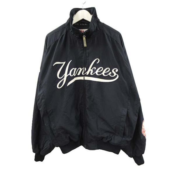 マジェスティック MAJESTIC MLB NY ヤンキース ナイロンジャケット