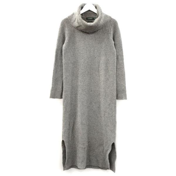 ローレンラルフローレン LAUREN RALPH ニット ワンピース オフタートル