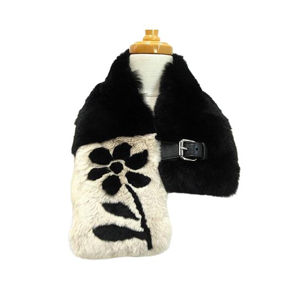 FENDI フェンディ オリラグ ファー ティペット ベルト付き 毛皮  