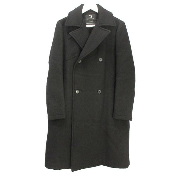 Y's（ワイズ） ウール コート 1 ブラック 黒 アウター 上着 レディース