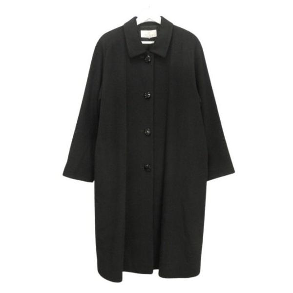 DIVA DI MODA カシミヤ コート L ブラック 黒 カシミア 上着 アウター