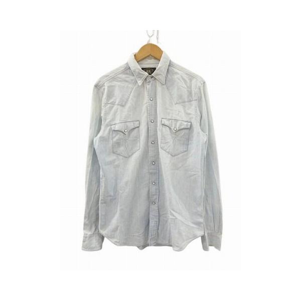 RRLダブルアールエル ウエスタンタイプ 濃紺 デニムシャツ 極美品 デニム ウエスタンシャツ｜Double RL(ダブル アール エル)｜Ron Herman