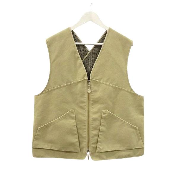 【中古】OLD JOE オールドジョー 23SS BONDING DUCK FIELD VEST 2310J-VT02 フィールド ベスト 40 ベージュ OLD JOE オールドジョー 23SS BONDING DUCK FIELD VEST 2310J-VT02