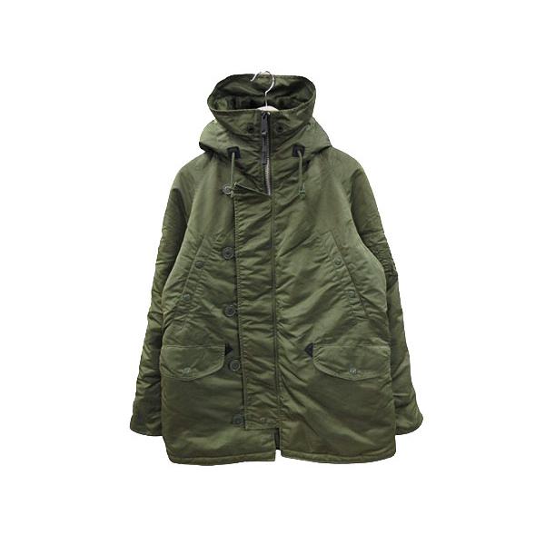 アルファ ALPHA N-3B フライトジャケット S ミリタリー オリーブ 20024