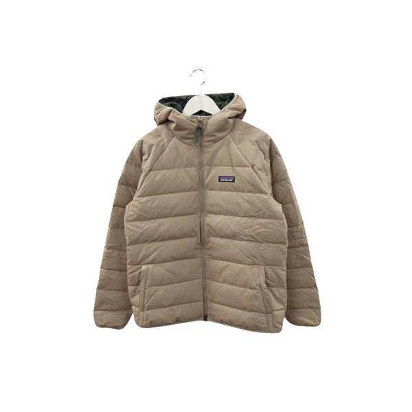 【中古】パタゴニア Patagonia コットン ダウンジャケット Cotton Down Jacket 26845 SBDY ベージュ M レディース パタゴニア Patagonia コットン ダウンジャケット Cotton Down Jacket