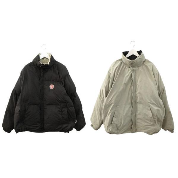 Perushu ペルーシュ リバーシブル 中綿 ジャケット PE333012BW M