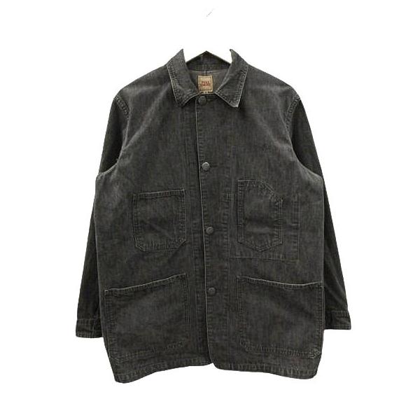 フルカウント FULLCOUNT デニム カバーオール チェンジボタン ワーク