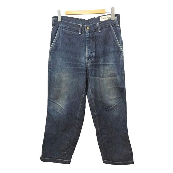 BONCOURA ボンクラ ワイド デニムパンツ 30 インディゴブルー ジーンズ