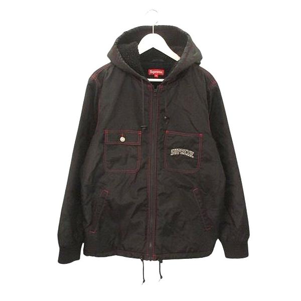 Supreme（シュプリーム） SUPREME Sherpa Lined Nylon Zip Up Jacket