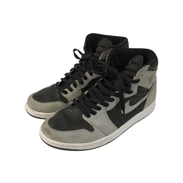 ナイキ NIKE AIR JORDAN 1 RETRO HIGH OG SHADOW2.0 555088-035 エアジョーダン1 ハイ OG シャドウ 26.5cm グレー