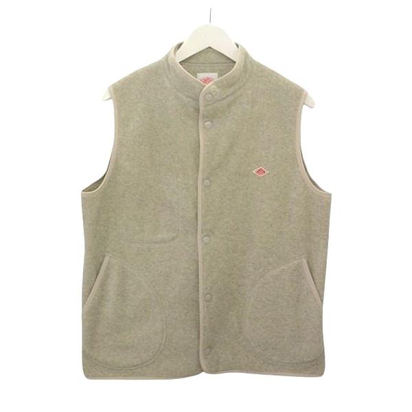 ダントン DANTON フリースベスト JD-8997 40 アイボリー系 トップス