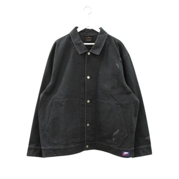 AIR JORDAN】希少00sポケット付スナップボタンシャツ　ブラック　XL NIKE（ナイキ） エア ジョーダン レア エア シカゴ メンズ ジャケット