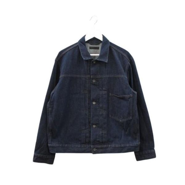 ユニクロ（UNIQLO） デニムトラッカージャケット L 68 BLUE 上着
