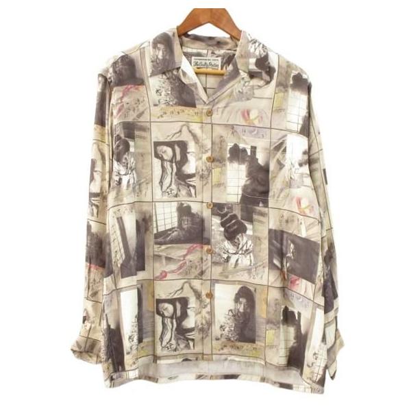 Wackomaria 晴雨緊縛図 レーヨンシャツ WACKO MARIA（ワコマリア） WACKO MARIA L/S HAWAIIAN SHIRT 晴雨緊縛