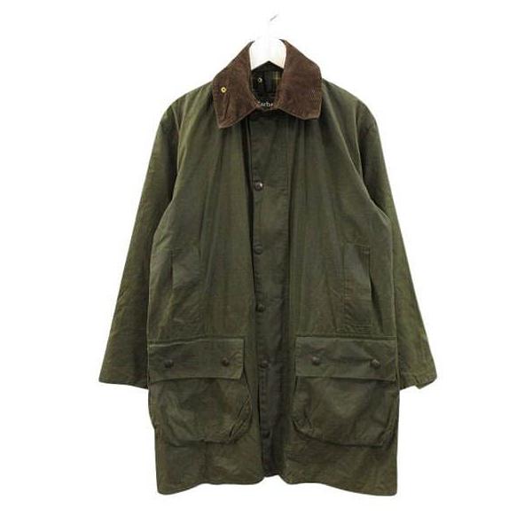 Barbour BORDER JACKET セージグリーン バブアー バブアー Barbour 00s BORDER オイルドジャケット ワックスコットン