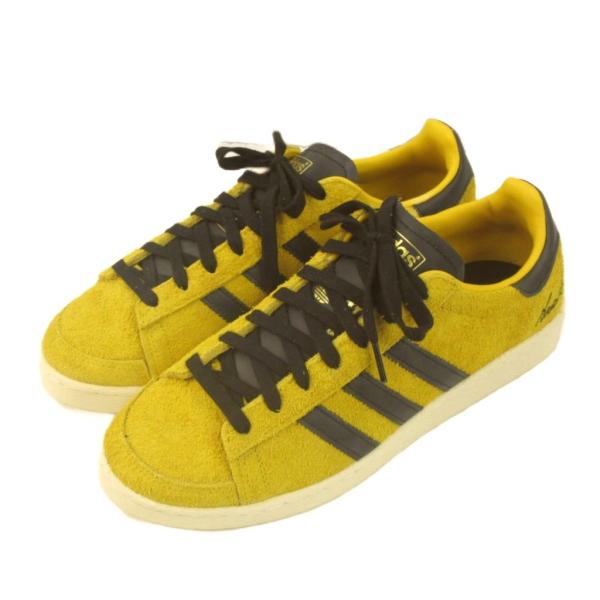 アディダス adidas × ブルース リー JABBAR LO JR1597 ジャバー ロー 27cm 黄色 イエロー スウェード スニーカー シューズ 靴 メンズ