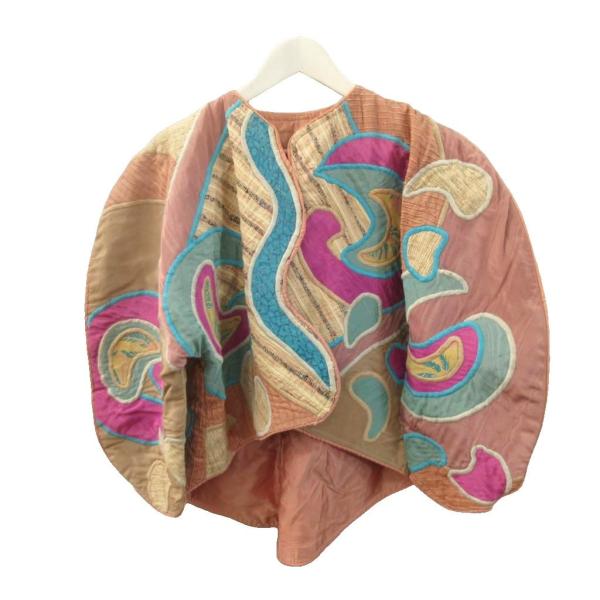 ヴィンテージ VINTAGE ジュディス ロバーツ La Collection Judith Roberts パッチワーク ジャケット メキシコ製 メンズ レディース