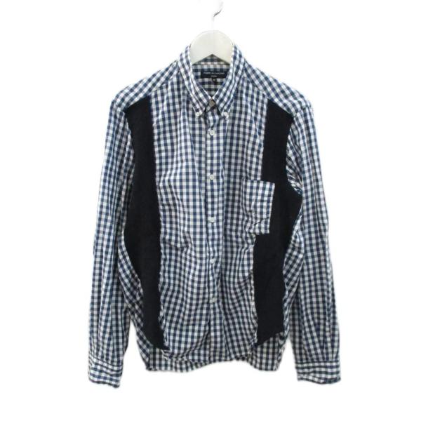 コムデギャルソンオム COMME des GARCONS HOMME チェック 長袖 ボタン