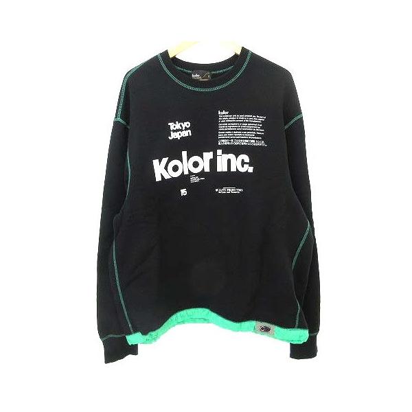 Kolor カラー スウェット トレーナー 22SS カラー トウキョウ WEB限定