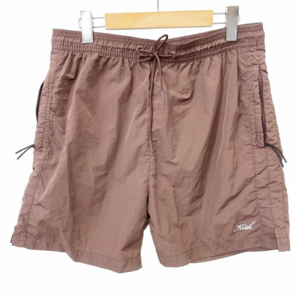 Kith ブラウン ショートパンツ　スイム vectorpremium_052-902410250096