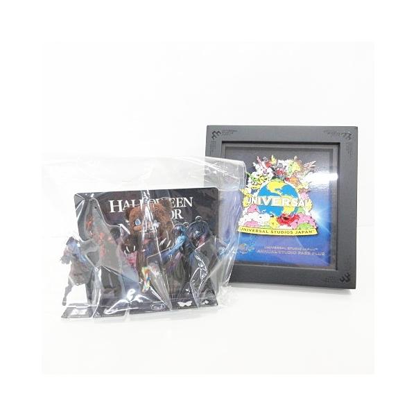 美品 2点 セット USJ ユニバーサルスタジオジャパン 2023年パスピンバッジ ハロウィン 一式 アクリルスタンド 黒 ブラック その他【表記サイズ】タテ：19cmヨコ：18cmマチ：2.8cm【実寸サイズ】表記サイズ欄をご確認下さい。...