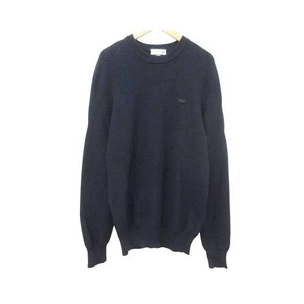 LACOSTE（ラコステ） ワニ刺繍 セーター 長袖 ニット トップス 3 S