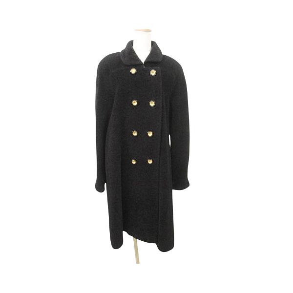 ジバンシィ GIVENCHY 美品 テディコート アルパカ ロング アウター