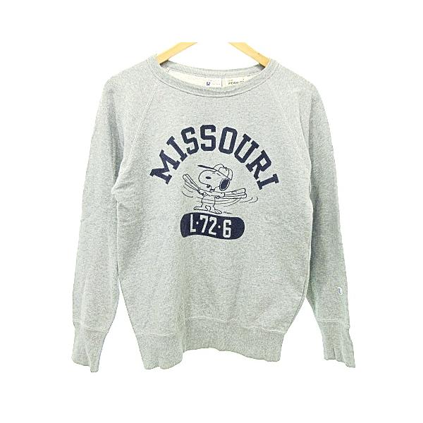 champion ランタグ　ヴィンテージスウェット　L ピーナッツ　スヌーピー Champion チャンピオン CHAMPION × Vintage PEANUTS ピーナッツ