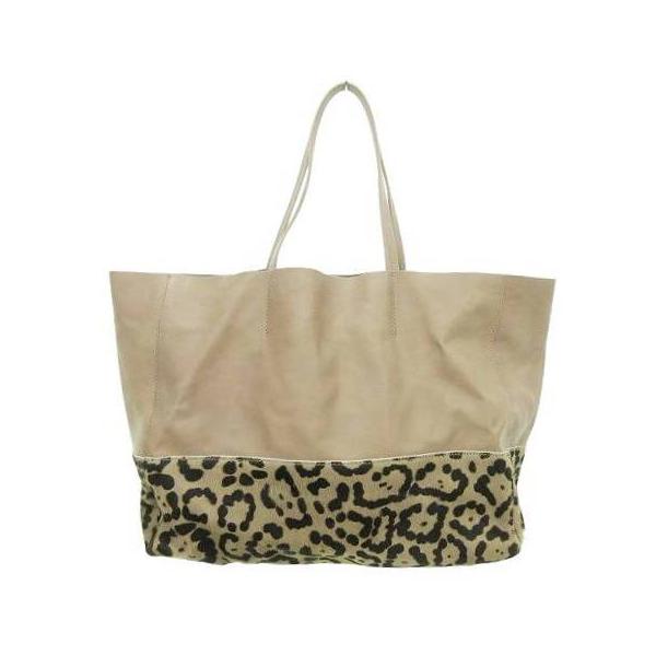 ジャンニキャリーニ GIANNI CHIARINI トートバッグ ハラコ切替  