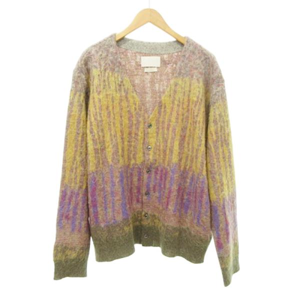 YOKE　モヘアニット カーディガン　別注　サイズ3 ヨーク ヨーク YOKE 美品 25SS TREE JACQUARD MOHAIR CARDIGAN ツリー