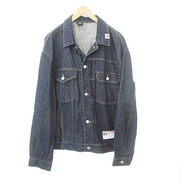 GU ミハラヤスヒロ　コラボ　デニムジャケット　お譲りします。 GU - GU × ミハラヤスヒロ デニム ジャケット MY ネイビー M サイズの