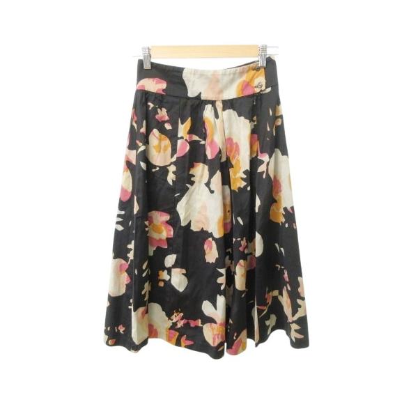 ドリスヴァンノッテン DRIES VAN NOTEN 美品 ひざ丈 スカート フレア