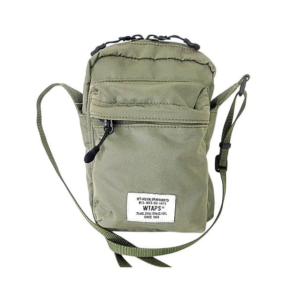 【中古】ダブルタップス WTAPS RECONNAISSANCE POUCH サコッシュ ポーチ ナイロン カーキ グリーン系 A0709 メンズ ダブルタップス WTAPS RECONNAISSANCE POUCH サコッシュ ポーチ