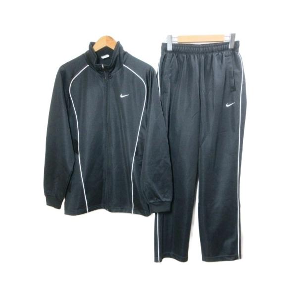Nike ブラック ライン　上下ジャージ セットアップ NIKE - S ナイキ ジャージ上下 セットアップ レディース