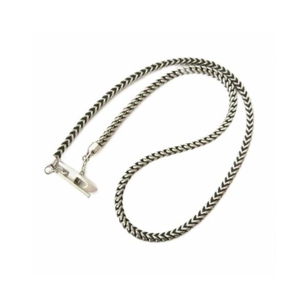 DIESEL ディーゼル 美品 ネックレス Dx1552040 ロゴ スチール