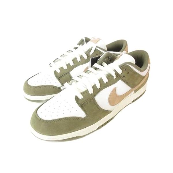 未使用品 ナイキ Dunk Low Retro PRM ミディアム オリーブ サミット ホワイト FQ8250-200 スニーカー 31cm カーキ メンズ