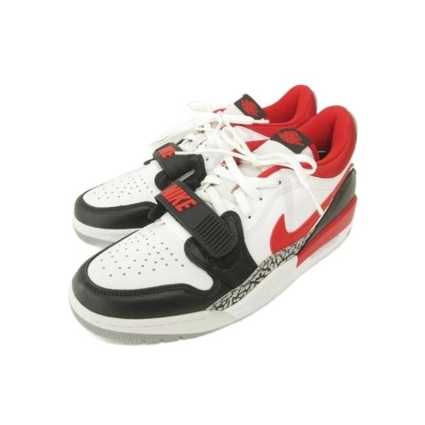未使用品 ナイキ NIKE CD7069-160 エアジョーダン レガシー 312 ロー ブラック トゥ スニーカー 28.5cm 白 ホワイト メンズ