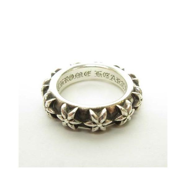 中古 クロムハーツ CHROME HEARTS STAR BAND RING 2000