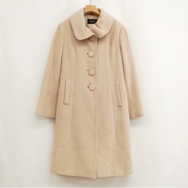 【タグ付き】ジャスグリッティ　ファー付きコート　フォックス　アンゴラ　毛　ロング JUSGLITTY - 【タグ付き】ジャスグリッティ ファー付きコート