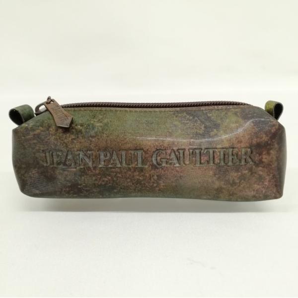 ジャンポールゴルチエ Jean Paul GAULTIER 美品 Vサイバー ペンケース