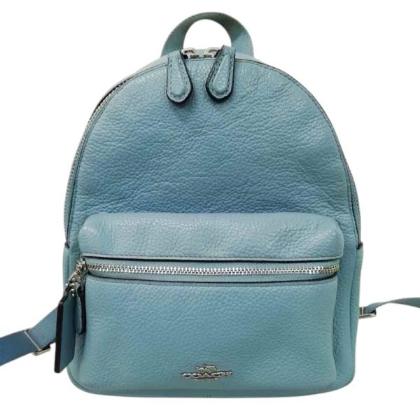 COACH（コーチ） チャーリー ペブルドレザー ミニ リュックサック