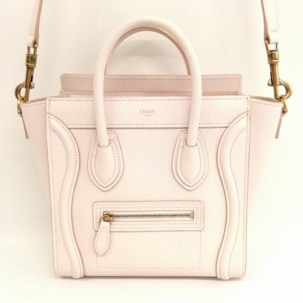 めめ CELINE セリーヌ 189243 ラゲージ ナノショッパー ハンドバッグ