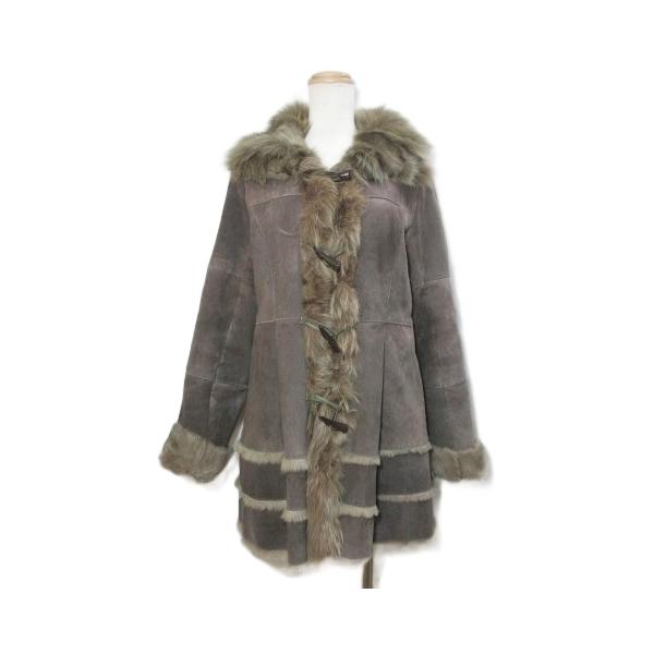 ラピスルージュ lapis rouge 毛皮 ダッフルコート ラビットファー