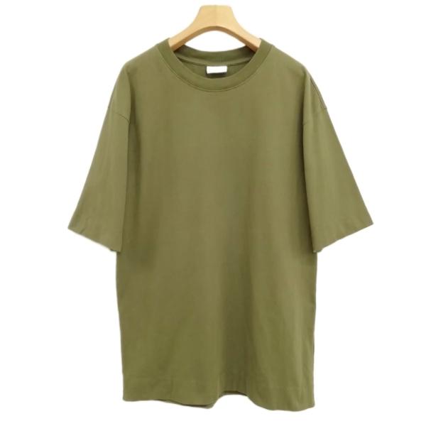 【中古】ドリスヴァンノッテン 22SS HEN 4604 M.K.T-SHIRT クルーネック Tシャツ カットソー 半袖 M オリーブ系 ドリスヴァンノッテン DRIES VAN NOTEN 22SS HEN 4604 M.K.T-SHIRT