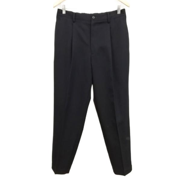 グラフペーパー Graphpaper GM211-40107B Selvage Wool Tapered Slacks