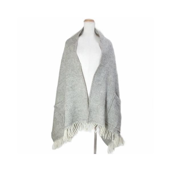 ラプアン カンクリ LAPUAN KANKURIT 美品 100% ウール ショールウィズ