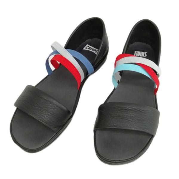 カンペール CAMPER TWINS ツインズ サンダル フラットサンダル 美品 38