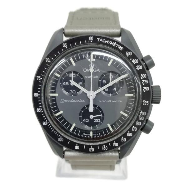 オメガ OMEGA × Swatch スウォッチ SO33A100 MISSION TO MERCURY ミッション トゥ マーキュリー ムーンスウォッチ クオーツ 腕時計 メンズ